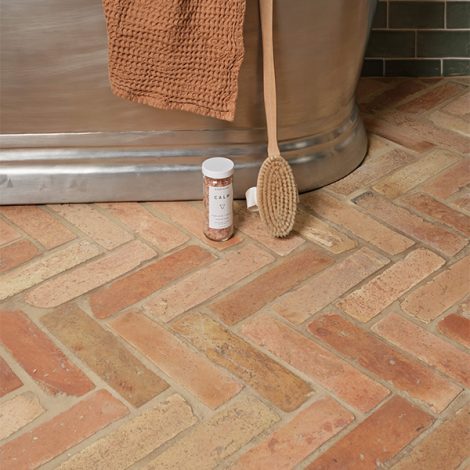 RECYCLED PAVERS TERRACOTTA PARQUET